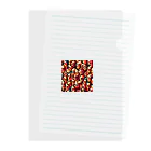 kentaki　HOUSEのUSA　Block　Humans Clear File Folder