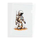 mirinconixのレトロな戦闘用ガラクタロボットくん Clear File Folder