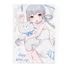 ライセ教物品販売所のWhiteday 2024 Clear File Folder