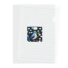cut_junの無口な喋る青い鳥 Clear File Folder