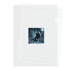 HUNTING DOGSのMoon Wolf Clear File Folder