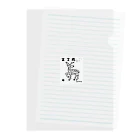 FUJISHIKAの冨士鹿🦌レトロTシャツ Clear File Folder