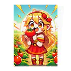 bottaの可愛い、リコピン、トマト食べてる Clear File Folder