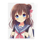 クノイチの館のもふもふでキュートな女の子 Clear File Folder