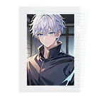 カカオの五条悟風 Clear File Folder