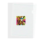 NeoPopGalleryのPOPARTWOMAN Clear File Folder