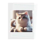 yos-1292583のねこニコばん Clear File Folder