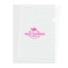 HorizonHuesのワイルドキャンバス　ラグーン Clear File Folder