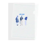 mm___illustのシティーボーイズ Clear File Folder