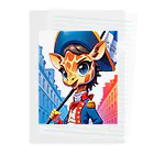 雑貨「キリン堂」のきりん４９ Clear File Folder