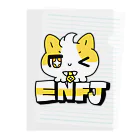 ムラサキゲジゲジのオンラインショップの16性格タコちゃんず ENFJ Clear File Folder