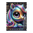 CyberCyberのHorse01 Clear File Folder