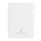 Amami Wealth −  Wellness Island OperationのOriginal Items  Clear File Folder