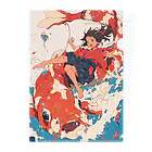 AQUAMETAVERSEの錦鯉と一緒　なでしこ1478 Clear File Folder