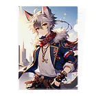 ケモ耳男子のケモ耳男子 Clear File Folder