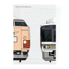 sushima_graphical_trains / SHI-DEの奈良の列車No.1_485系200番台 / 221系 Clear File Folder