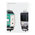 sushima_graphical_trainsの和歌山の列車No.5_381系 / 117系 Clear File Folder