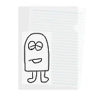 のぺしマンSHOPののぺしマン Clear File Folder