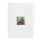 二宮大輔のカエルライダー4兄弟　長男　マッテオ Clear File Folder