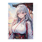 巫女スタぐらむの綺麗な巫女 Clear File Folder