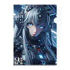 電脳女神 CyberGoddessの惑星連合 艦隊第一降下制圧連隊 隊長「セレーネ」 Clear File Folder