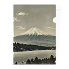 Kaz_Alter777の古風な富士山 Clear File Folder