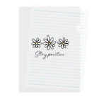 Myselfのpositivelife Clear File Folder