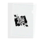 HILLTONRICHのHIRRTON RICH 公式アイテム Clear File Folder