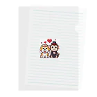 HERAX(へラックス）2号店の犬猿の仲～愛の力で仲良し～ Clear File Folder