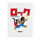 hiropo3のロケンロールねこ Clear File Folder