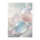 癒しの部屋🐾໒꒱のBubbles🫧 ͛.* Clear File Folder