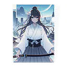 ISLG_AiのAIショップの刀と都市の詩：静寂の中の力強さ Clear File Folder