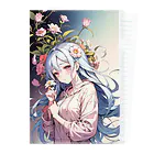 🐋うくはのお店の花と君7 Clear File Folder