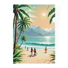 Paradise ExploreのPalm Breeze Bliss Clear File Folder