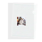 powerful777のかわいい猫 Clear File Folder