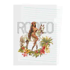 alohayurinのRODEO Clear File Folder