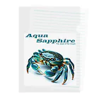 MatrixSphereのAqua Sapphire Clear File Folder