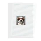 よもぎだいふくの頼れる犬グッズ Clear File Folder