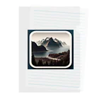 天明裕司の霧の中の静寂な山々 Clear File Folder
