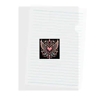 wワンダーワールドwのWING HEART001 Clear File Folder