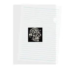 wワンダーワールドwのSKULL013 Clear File Folder