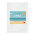 山田綾の夏！Summer！ Clear File Folder