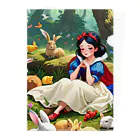 ぴよぴよショップの森の白雪姫 Clear File Folder