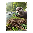 Tunakon_bのカワウソの家作り Clear File Folder