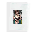 kura111のスポーツ女子 Clear File Folder