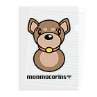 monmocorinsのmonmocorins Clear File Folder