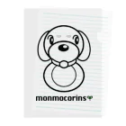 monmocorinsのmonmocorins クリアファイル