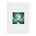 KIglassesのDream Under the Starry Sky - 星空の夢 Clear File Folder