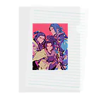 AQUAMETAVERSEの3人の戦国武将3019 Clear File Folder