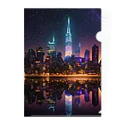 Mysycaの海辺の都市 Clear File Folder